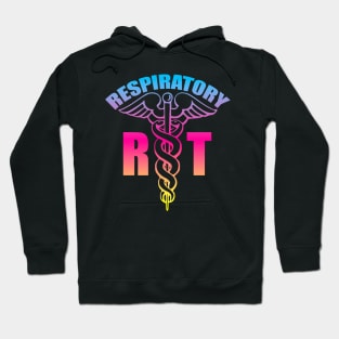 Respiratory Therapist Caduceus Beach Colors Hoodie